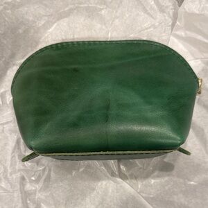 Portland Leather Cowboy Mint green Bella makeup Bag